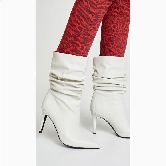 Jeffery Campbell Guillot White Slouch 